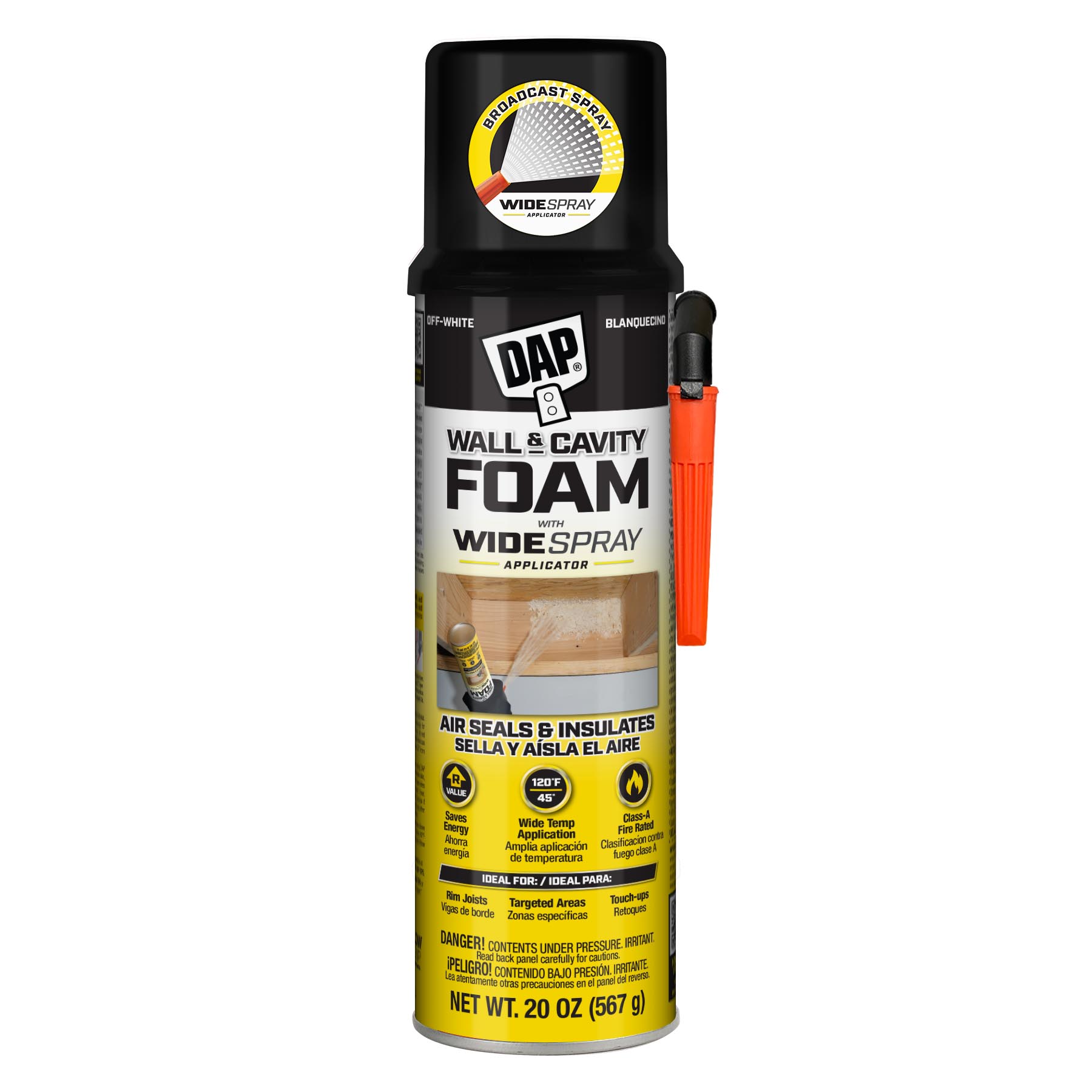WALL & CAVITY SPRAY FOAM, 20oz
