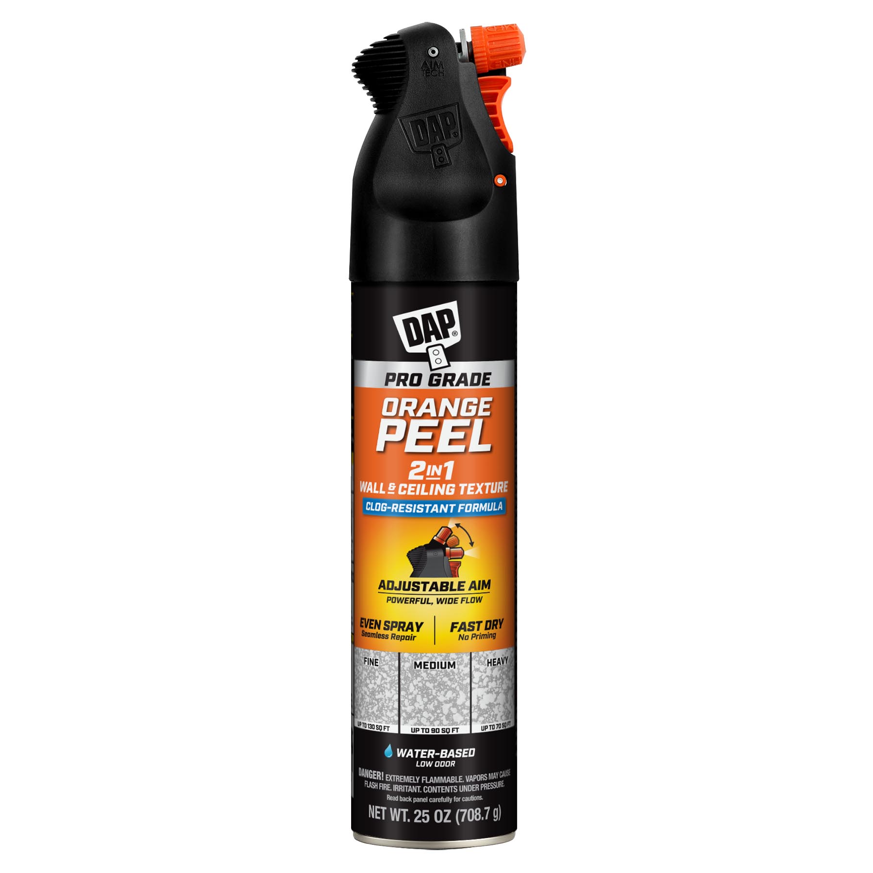 2in1 ORANGE PEEL WALL & CEILING SPRAY TEXTURE, WATER BASED