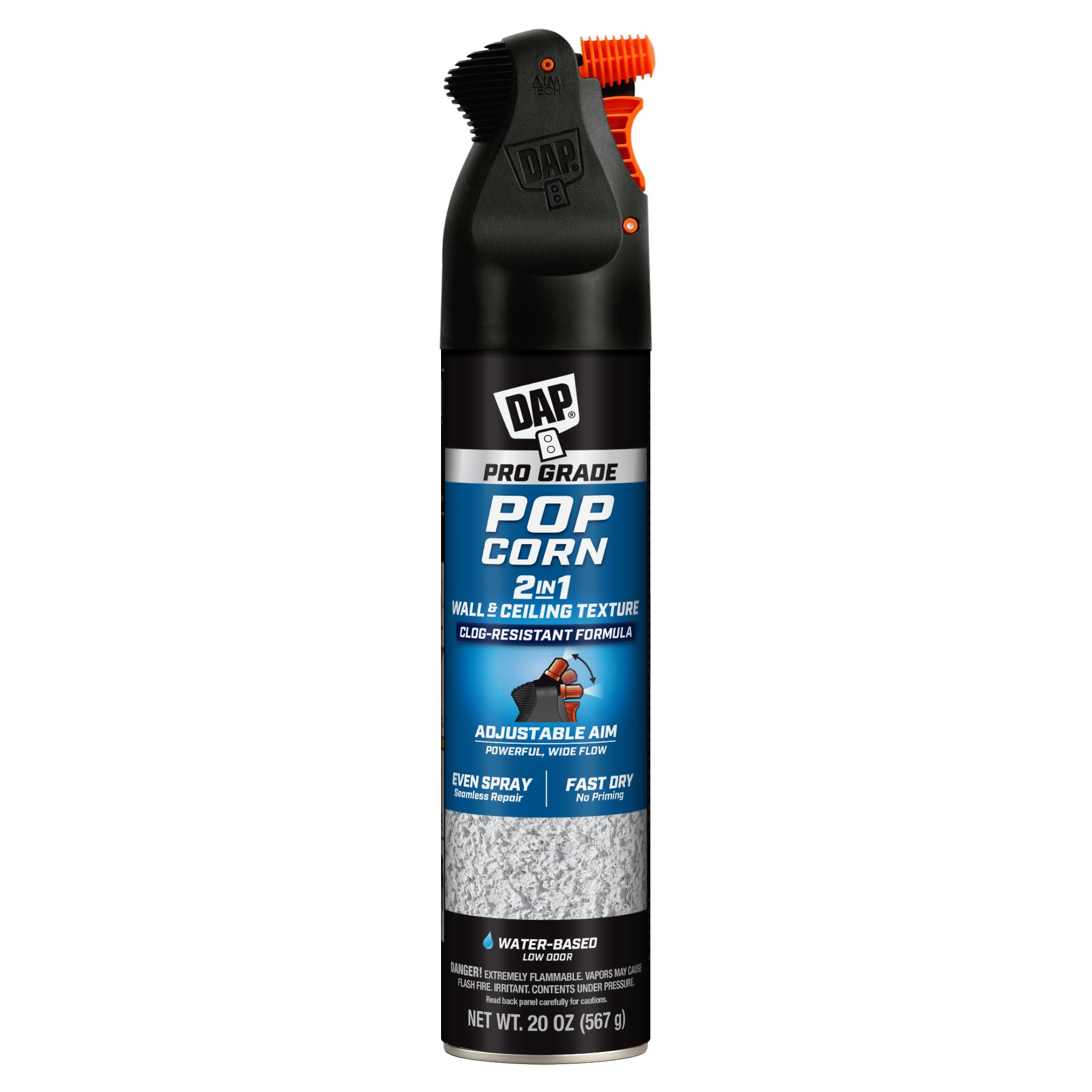 2in1 POPCORN WALL & CEILING SPRAY TEXTURE, WATER BASED